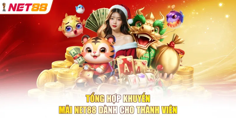 Tổng hợp khuyến mãi NET88 dành cho thành viên